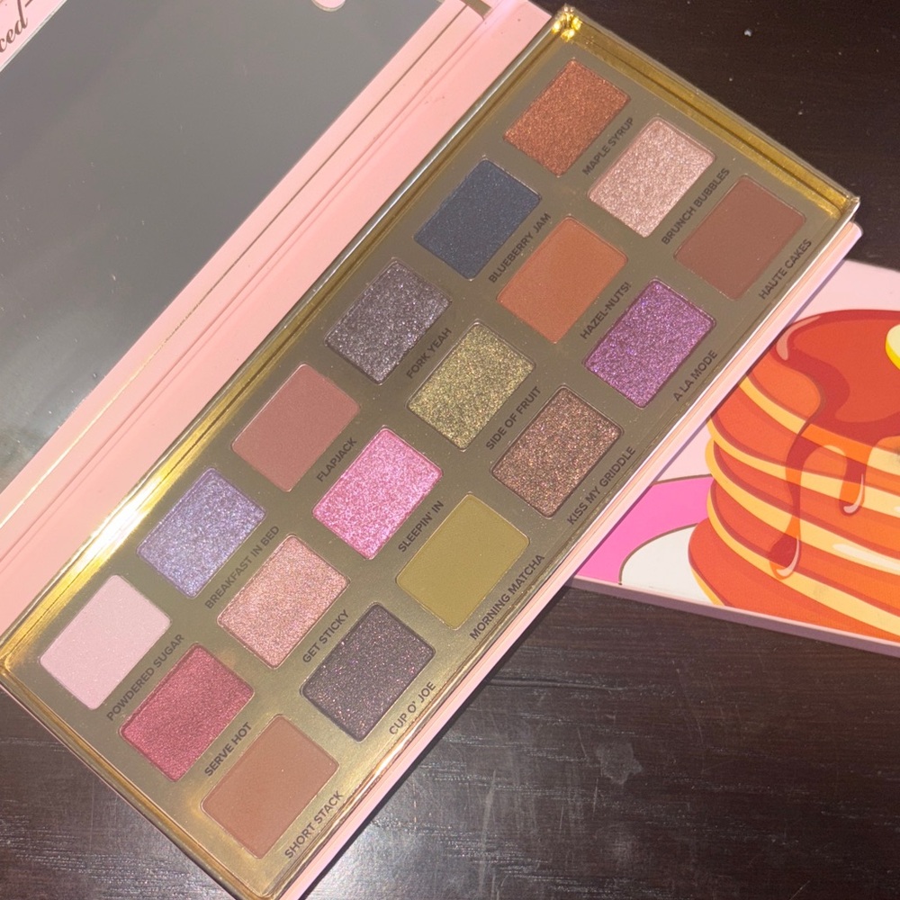 Too Faced Maple Pancakes Eyeshadow Palette Brand New